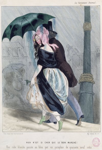 "لا يوجد شيء مكلف مثل Le Bon Marche" بواسطة تشارلز فيرنييه